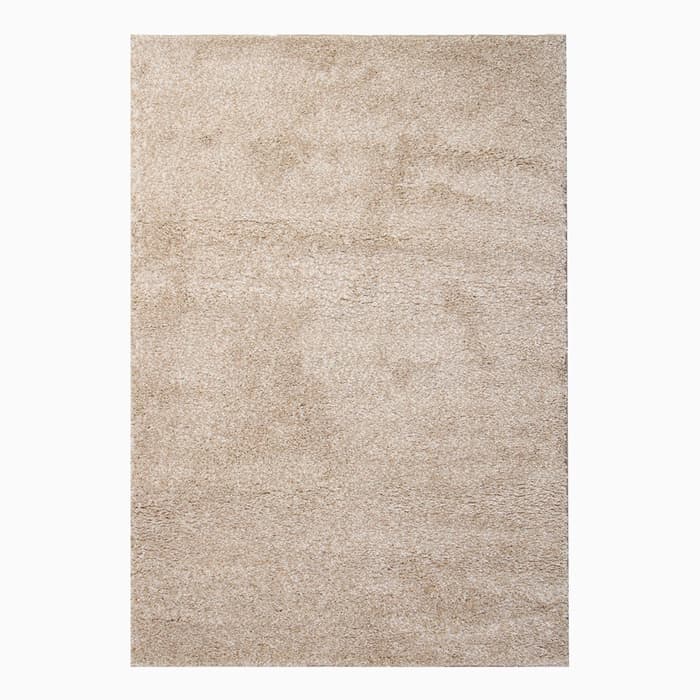 Ковёр прямоугольный «Шегги», фризе, размер 200×300 см, меланж, бежевый