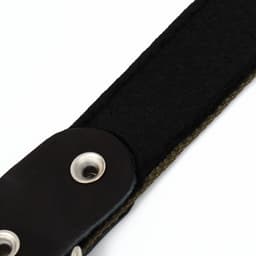 Ошейник брезентовый с подкладом, 72×3.5 см, ОШ 45-60 см, хаки