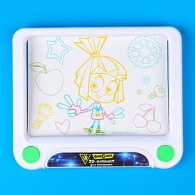 Планшет для рисования 3D «Фиксики», неоновые маркеры, световые эффекты, с карточками