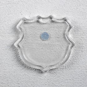 Заготовка магнита в форме герба, набор из 2 деталей, вставка 3.7×3.5 см