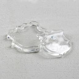 Заготовка магнита в форме герба, набор из 2 деталей, вставка 3.7×3.5 см