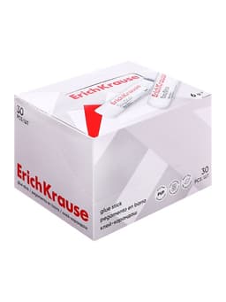 Клей-карандаш, ErichKrause EasyStick, PVP, быстрое склеивание, 6 г