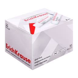 Клей-карандаш, ErichKrause EasyStick, PVP, быстрое склеивание, 6 г