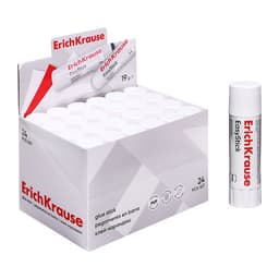 Клей-карандаш, ErichKrause EasyStick, PVP, быстрое склеивание, 19 г