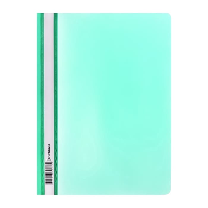 Папка-скоросшиватель А4, 140 мкм, ErichKrause Fizzy Classic, пластиковая, микс