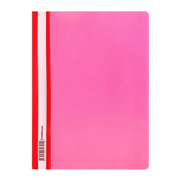 Папка-скоросшиватель А4, 140 мкм, ErichKrause Fizzy Classic, пластиковая, микс