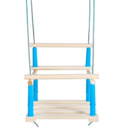 Качели подвесные, дерево, сиденье 33×22 см, цвет МИКС