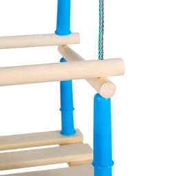 Качели подвесные, дерево, сиденье 33×22 см, цвет МИКС