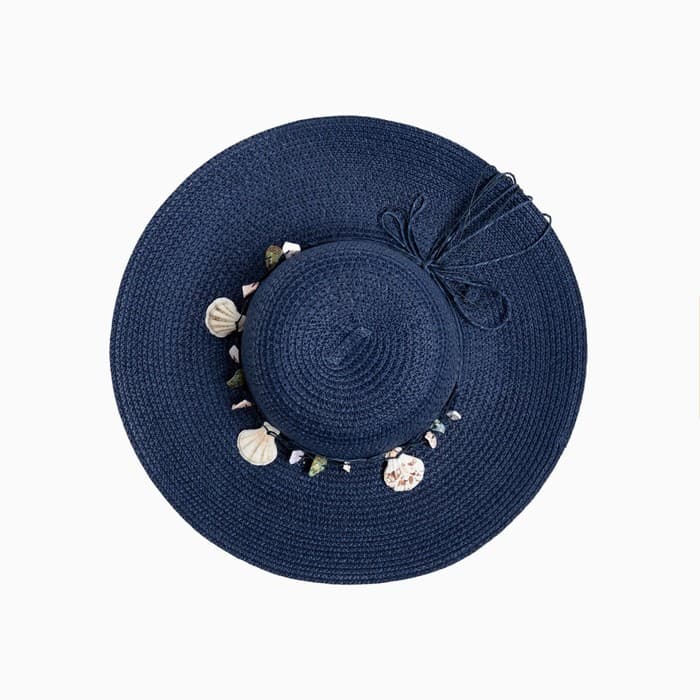 Шляпа женская MINAKU Ocean, размер 56-58, синяя