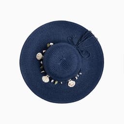 Шляпа женская MINAKU Ocean, размер 56-58, синяя