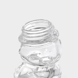 Баночка для мёда и варенья Доляна «Медвежонок», 40 мл, 5×6.5 см, стекло, прозрачная