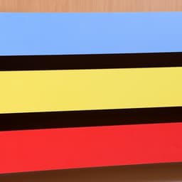 Кровать детская трёхъярусная выкатная, 1480×652×720 мм, бук цветная