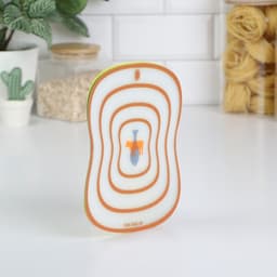 Доски разделочные гибкие Доляна «Ассорти», набор 4 шт., 20×14.7 см, ассорти