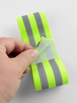Повязка нарукавная светоотражающая, эластичная, на липучке, 35×4.8 см