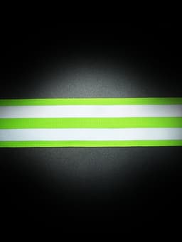 Повязка нарукавная светоотражающая, эластичная, на липучке, 35×4.8 см