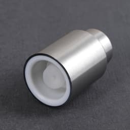 Пробка для вина вакуумная «Профи», 4.5×7 см, нержавеющая сталь, серебристая