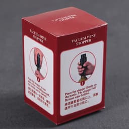 Пробка для вина вакуумная «Профи», 4.5×7 см, нержавеющая сталь, серебристая