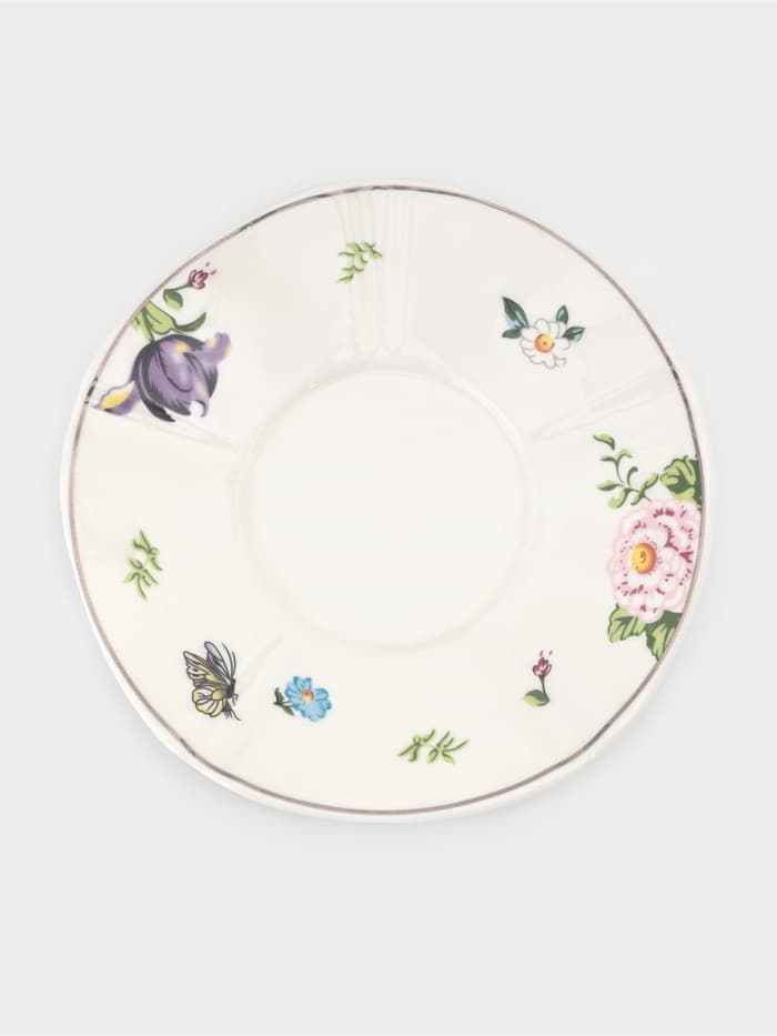 Сервиз кофейный «Сирена», 12 предметов: 6 чашек 100 мл, 6 блюдец 12 см, керамика, розовый