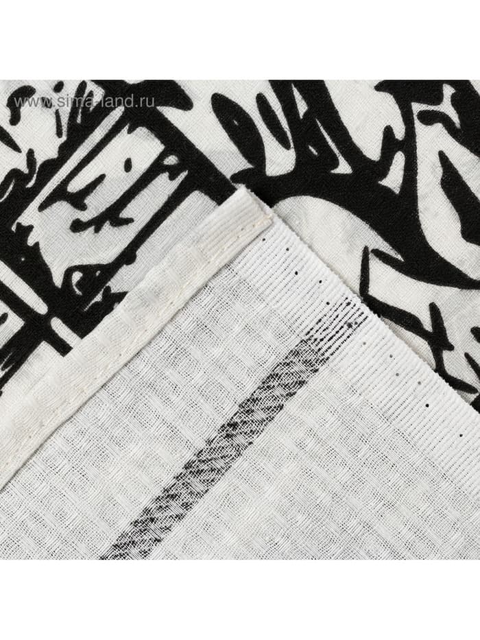 Полотенце банное вафельное «Этель. Легкого пара», 60×146 см, хлопок 100%