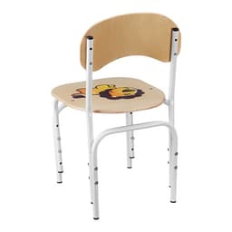 Стул детский регулируемый «Яшка», с рисунком льва, группа роста 1 – 3, цвет кремовый белый