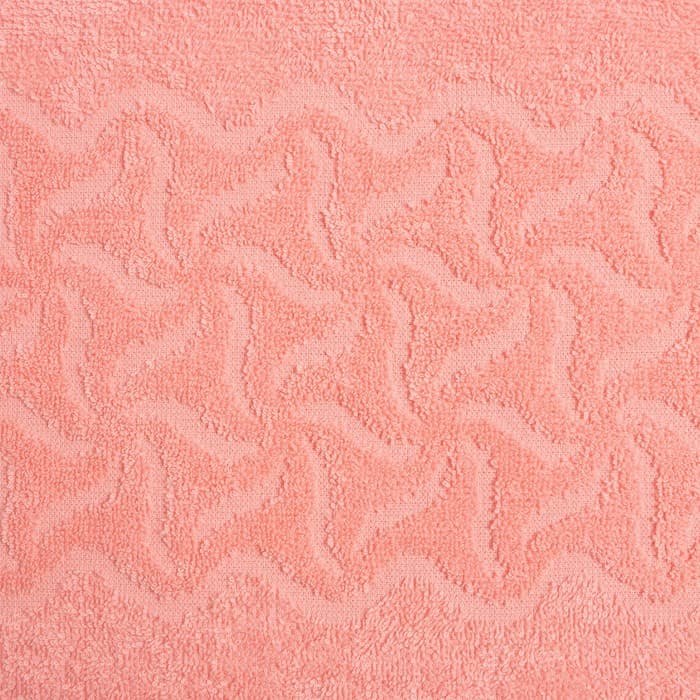 Полотенце махровое Радуга, 70×130 см, персик, 295 г/м², хлопок