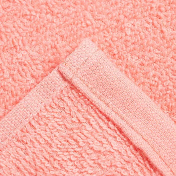 Полотенце махровое Радуга, 70×130 см, персик, 295 г/м², хлопок