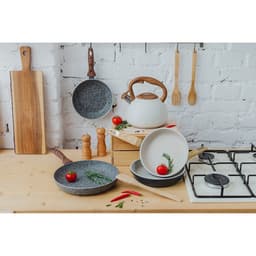 Чайник Magistro Stone, 2.7 л, со свистком, ручка софт тач, индукция, нержавеющая сталь, бежевый