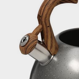 Чайник Magistro Stone, 2.7 л, со свистком, ручка софт тач, индукция, нержавеющая сталь, серый