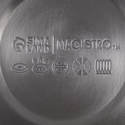 Чайник Magistro Stone, 2.7 л, со свистком, ручка софт тач, индукция, нержавеющая сталь, чёрный