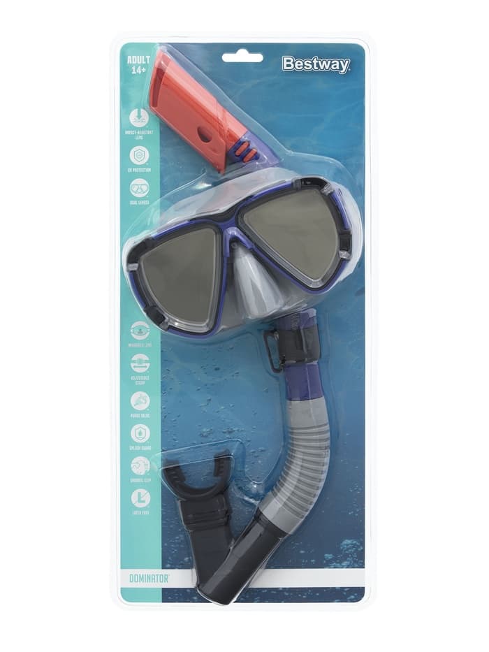 Набор для ныряния, маска, трубка, цвет МИКС, 24053 Bestway