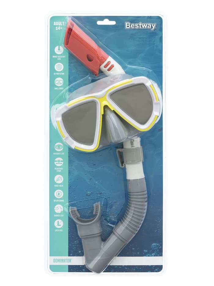 Набор для ныряния, маска, трубка, цвет МИКС, 24053 Bestway