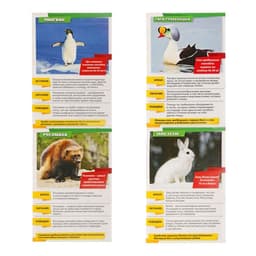 Мини - энциклопедии «Мир животных», 8 шт. по 20 стр.