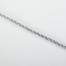 Нить для плетения, d=2 мм, 15±1 м, цвет серебряный