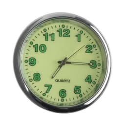 Часы автомобильные, внутрисалонные, d=4.5 см, фотолюминесцентный циферблат