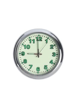 Часы автомобильные, внутрисалонные, d=4.5 см, фотолюминесцентный циферблат