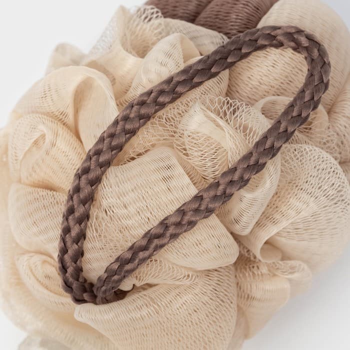 Мочалка для тела SAVANNA, 50 г, коричневая