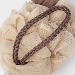 Мочалка для тела SAVANNA, 50 г, коричневая