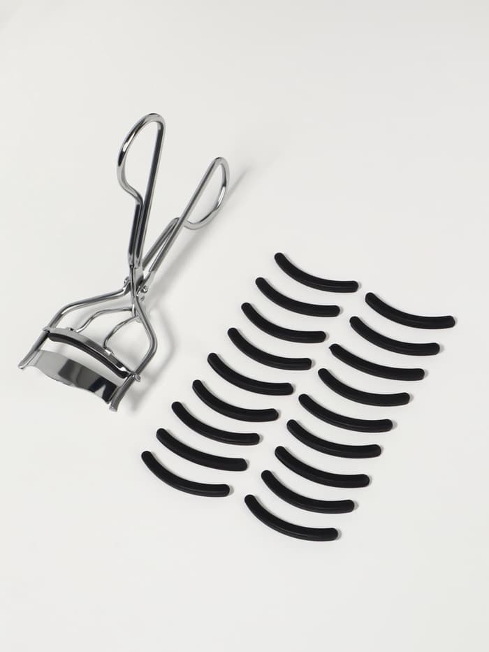 Сменные резинки к щипцам для ресниц, набор - 20 шт., чёрные