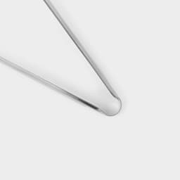 Щипцы кухонные Доляна «Лопатка», 201 сталь, 24 см, серебристые