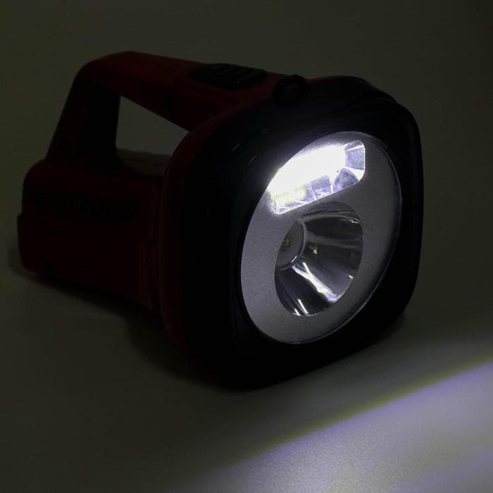 Фонарь аккумуляторный ручной, 800 мАч, 2 Вт+3 Вт, 11×18 см