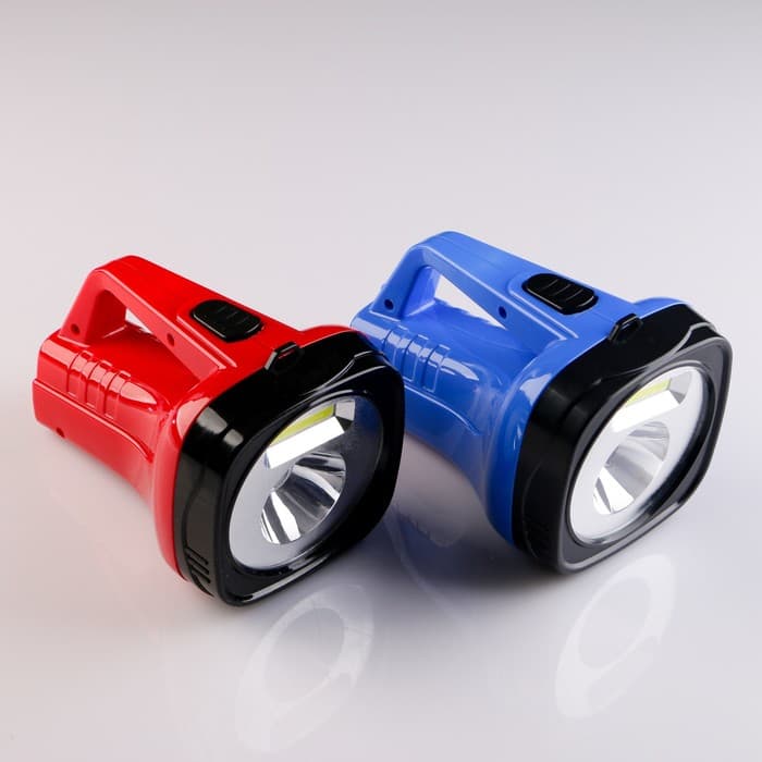 Фонарь аккумуляторный ручной, 800 мАч, 2 Вт+3 Вт, 11×18 см