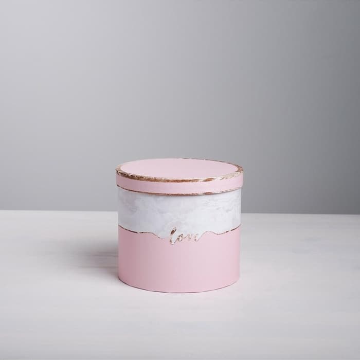 Набор коробок 4 в 1, упаковка подарочная, «Мрамор», 14×14×13 - 20×20×17.5 см