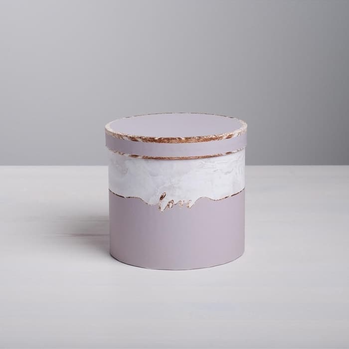 Набор коробок 4 в 1, упаковка подарочная, «Мрамор», 14×14×13 - 20×20×17.5 см