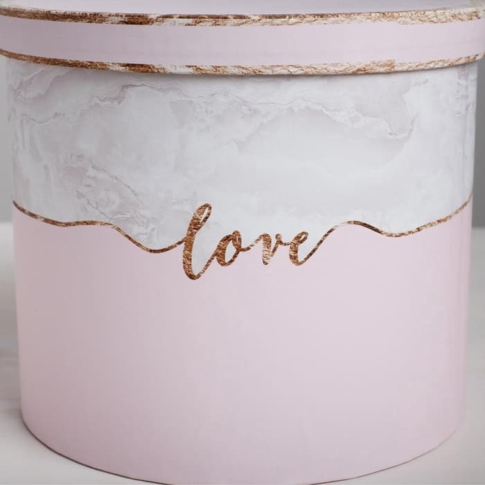 Набор коробок 4 в 1, упаковка подарочная, «Мрамор», 14×14×13 - 20×20×17.5 см