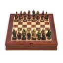 Шахматы подарочные «Робин Гуд», полистоун и дерево, король 8 см, доска 36×36 см