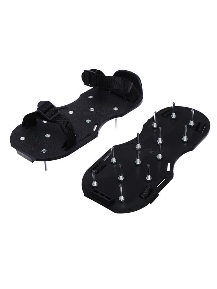 Сандалии - аэратор для газона, пластиковые с шипами, набор 2 шт., Greengo