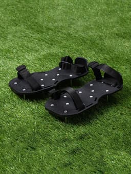 Сандалии - аэратор для газона, пластиковые с шипами, набор 2 шт., Greengo