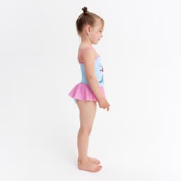 Купальник для девочки слитный KAFTAN «Русалочка», голубой, размер 30 (98-104 см)