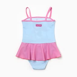 Купальник для девочки слитный KAFTAN «Русалочка», голубой, размер 30 (98-104 см)