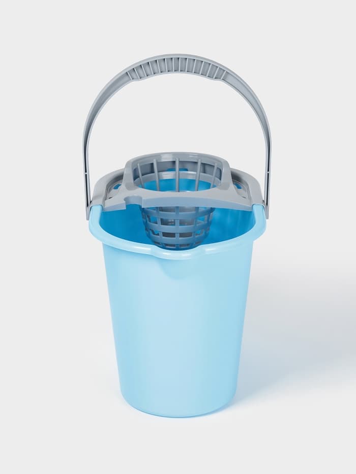 Ведро с отжимом «Классика», 10 л, прямоугольное, МИКС